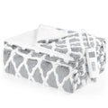 kibhous Heated BlanketThrown 50''X60''-with 6 Heating Levels , 8-Hour Selectable Auto Shut-Off (Gray) ﻿
