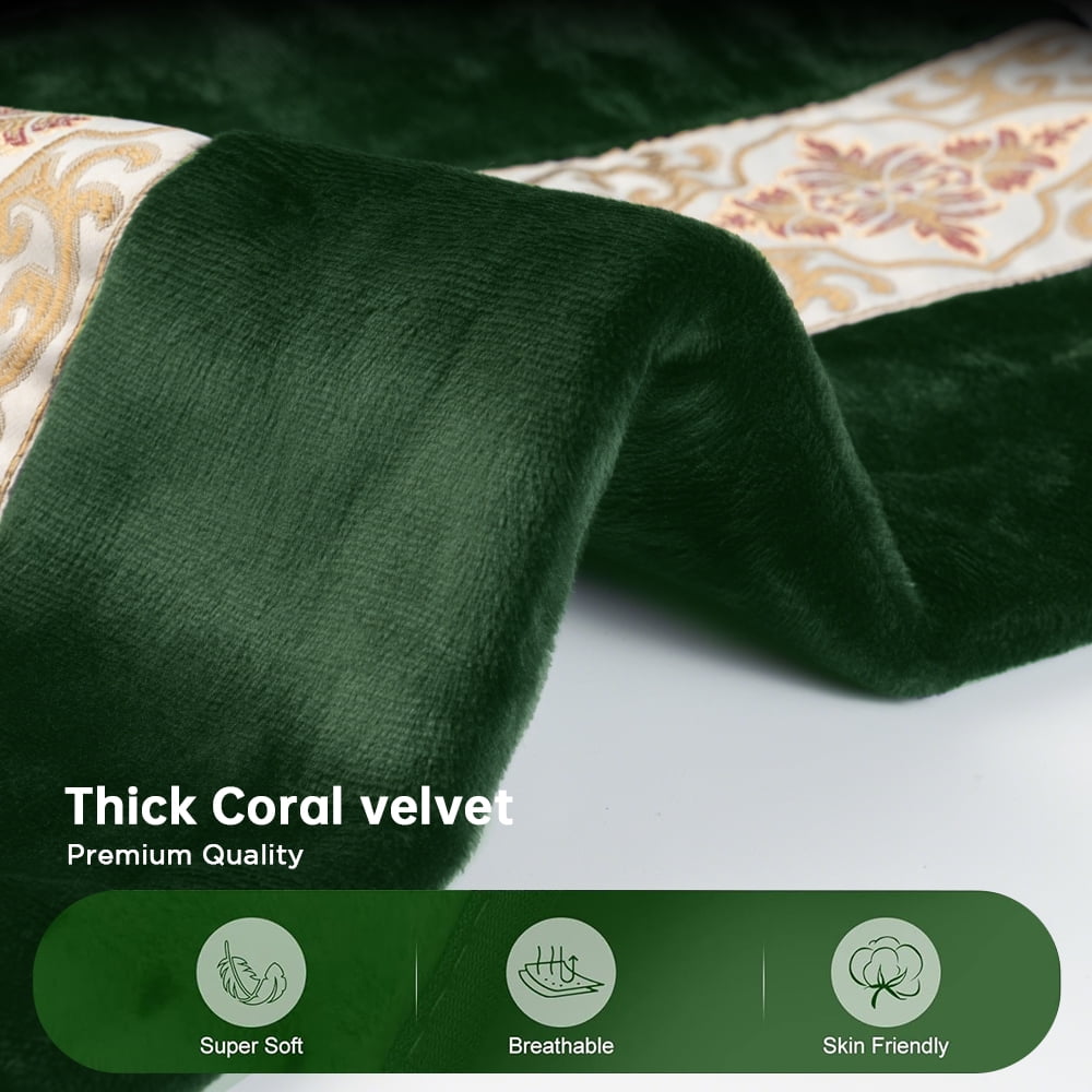 kibhous Heating Pad for Back, Heating Pad for Neck for Fast Relief fatigue 10 Heating setting ,Auto-Off,Gifts for Dad Mom,12"x24",Green