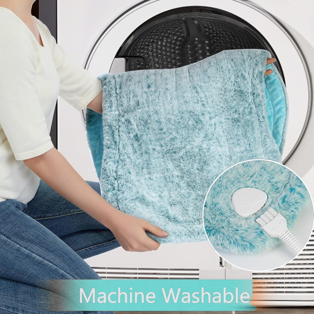 24"x36" Heating Pads for Neck and Shoulder, Back Heating Vest Fast Heating with 6 Heat Settings,Christmas Gift, Blue